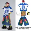 Roupas Infantis da Moda para Street Dance Estilo Hip Hop Infantil Roupas de Performance para Meninos e Meninas Conjunto de Roupas de Performance Hip Hop Roupas de Performance Legais e Bonitas