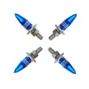Tornillos para Matrícula de Punta con Tres Ranuras y Patrón de Malla M6 Rosca Universal Aleación de Aluminio Exclusivamente para Exportación Transfronteriza