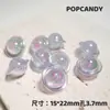 Lollipop de Cuentas OVNI Planeta Disperso Accesorios de Joyería Hechos a Mano Cadena para Teléfono Cuentas con Agujero Recto Cuentas de Planeta