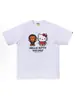 Suministro mayorista transfronterizo Chaopai de comercio exterior a 260g éxito de ventas BAPE cabeza de simio tiburón camiseta de manga corta 21