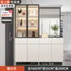 Gabinete de Entrada Frente a la Puerta, Gabinete Divisorio para Sala de Estar, Estantería de Almacenamiento, Gabinete de Almacenamiento de Lujo Ligero, Gabinete de Pantalla para Puerta, Gabinete de Zapatos Integrado