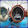 Automático pequeno aquecimento elétrico horizontal fibra de carbono tanque de prensagem a quente de material composto cura e configuração de tanque de prensagem a quente