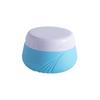 Mini Botella Dispensadora de Crema Facial de Silicona, Botella Vacía de Muestra para Crema de Ojos, Crema para Mascarilla Facial Portátil de Viaje, Silicona de Grado Alimenticio