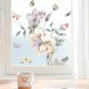2026 Overover Adesivos de Parede Decorativos Florais Autoadesivos Decalques de Parede para Sala de Estar e Quarto Adesivos de Decoração de Papel de Parede