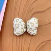 Pingente de bolsa de laço com estampa de leopardo em estoque do fabricante, acessórios para roupas infantis, suprimentos para animais de estimação, coleira, acessórios para colete