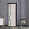 Puerta de madera puerta interior fabricantes suministran puerta de madera de cristal de carbono puerta de habitación puerta ecológica sin pintura puerta de madera maciza