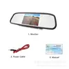 Pantalla de 4.3 pulgadas, 5 pulgadas, 7 pulgadas para camiones, monitor de coche montado en vehículo transfronterizo, cámara de reversa