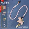 Pingente de Cabacinho de Brocado Imitando Dinastia Song Feito à Mão DIY, Pingente de Colar Riqueza Instantânea, Pingente de Bolsa Estilo Chinês, Artesanato de Aquecimento para Team Building
