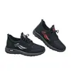 Nuevos Zapatos de Hombre para Primavera y Otoño Piel Nobuk Impermeables Zapatos Deportivos para Hombre Suela Suave Cómoda Botas para Caminar para Hombre Transfronterizos