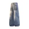 Ropa ACU para Hombre Jeans casuales lavados y desgastados estilo americano para hombre, pantalones rectos estilo vintage nuevos para otoño e invierno 2026 para hombre