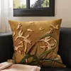 Cojín Almohada para Sofá de Gato Estilo Vintage para Sala de Estar con Relleno, Cojín Respaldo para Dormitorio, Cabecera, Funda para Cojín de Ventana Abuhardillada