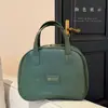 Bolsa de Cosméticos Retro de Cuero Aceite-Cera de Estilo Nuevo Portátil con Gran Capacidad, Aspecto Moderno y de Gama Alta, Bolsa Portátil para Guardar Artículos de Tocador de Viaje