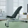 Banco de Mancuernas, Equipo de Fitness para el Hogar, Banco de Press de Banca Ajustable Profesional, Banco de Press de Aves Multifuncional Comercial, Silla de Fitness