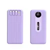 Novo Power Bank Leve e Fino com Cabo Embutido, Certificado 3C, 10000mAh, Fonte de Alimentação Móvel de Grande Capacidade para Celulares, Item de Presente