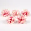 Alta Calidad Simulación Cabeza Grande de Hortensia Crisantemo Color de Primavera Flor de Seda DIY Pasador Hecho a Mano Corona de Flores Pared Accesorios Hanfu