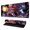Alfombrilla de Ratón Sexy de Belleza Anime Tamaño Grande Borde Cerrado Pad para Laptop Goma Antideslizante Teclado Alfombrilla para Escritorio de Oficina