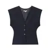 Comércio Exterior Atacado Colete Risca de Giz Estilo Europeu e Americano 4749768 com Cinto Calça Plissada 4391511 Terno