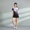 Roupa de badminton terno personalizado estampado tops femininos esportivos de manga curta shorts curtos saia roupas de competição masculinas roupas de tênis de mesa