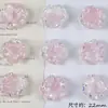 Nuevo Estilo Brillo Fino Degradado de Dos Tonos Flor de Rosa Amor Verdadero Cuentas Sueltas Accesorios de Materiales para Pulsera de Cuentas, Collar, Pendientes DIY