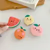 Fruta de verão limão morango aplicável suporte dobrável anel adesivo fivela retrátil dobrável celular desktop