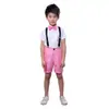 Disfraz Infantil Estudiantes de Primaria Coro Vestido Recitación de Poesía Tirantes Rojos para Hombre y Mujer Disfraz para Actuación de Jardín de Infancia