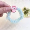 Accesorios para el Cabello con Perlas y Purpurina Fina para Niñas, Gomas de Pelo Coloridas Dopamina que No Dañan el Cabello, Diademas Infantiles al por Mayor