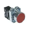 Interruptor de Botón Metálico Indicador Luminoso Serie Xb2-Ba3142 Botón Plano Rojo Verde Amarillo Azul Blanco Negro