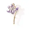 Broche Estilo Coreano Serie de Moda Broche Creativo Collar Colorido Cristal Brillante Strass Sujetador Anti-Exposición para Ropa