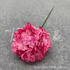 162 Piezas de Flores de Hortensia Impresas en Seda, Flores Artificiales de Tallo Único para Boda y Decoración del Hogar