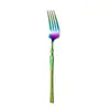 Cubertería de Acero Inoxidable Temu Transfronteriza Juego de Cuchara para Café, Cuchillo y Tenedor Pequeño con Forma de Cintura Vajilla Estilo Occidental Cuchillo y Tenedor Estilo Occidental