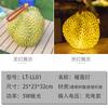 Lámpara de Luna Simulada Portátil Lámpara Durian Linterna de Calabaza Linterna de Ganso Blanco Lámpara Animal Búho Lámpara Decorativa Solar para Exterior