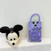 2025 Popular Dibujo Animado Lbb Linda Bolso Cruzado Tejido Billetera Bolso de Mano para Llevar a Mano Bolso de Mano Estilo K Ins