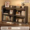 Estante de Livros de Madeira Maciça Prateleira de Armazenamento de Mesa para Estudante Casa Mesa Multicamadas Prateleira para Armazenamento de Livros Estação de Trabalho de Escritório