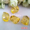 Paquete de Materiales para Pendientes Hechos a Mano DIY Acrílico 19X28mm Asimétrico Cristal de Imitación Cubito de Hielo Cuentas Sueltas Accesorios