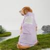 Primavera y Verano Delgado Morado Simple Ropa Fresca para Perro Grande Protección Solar Chaqueta de Dos Patas Ropa para Perro Mascota