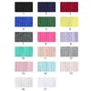 Explosiones de primavera y verano tela de camisa de seda helada para mujer ultra delgada transpirable tacto frío rayón acanalado 4*3 Camiseta Jersey