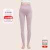 Calças femininas de algodão puro, roupa íntima, elásticas, cintura alta, finas, plus size, com fundo quente, calças de algodão puro para outono e inverno