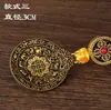 Xizang Amuleto Característico de Loto Maestro Nueve Palacios Ocho Diagramas Etiqueta Colgante Riñonera Etiqueta Ocho Tesoros Doce Signos del Zodíaco Joyería de Marca