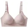 Nuevo sujetador para mujer de talla grande, sin varillas, cómodo, transpirable y de soporte, con copas finas y un acabado liso, diseñado para figuras más voluminosas