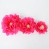 Girasol Estilo Similar de Amazon Centro de Flor Rosa Rosado Flor de Papel Rosa Bola de Flores Esencial para Boda Flor de Origami Hecha a Mano 18 Piezas