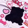 Grande Oso Super Fresa Accesorios DIY Pegamento Suave Accesorios Agujero Pantuflas Carcasa para Teléfono Móvil Decorativa Carcasa para IPAD Adhesivo para Refrigerador