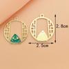 Fabricante de Accesorios para Joyería DIY Estilo Snack, En Stock Fábrica de Joyería DIY Hecha a Mano de Aleación, Accesorios para Joyería DIY con Goteo de Aceite