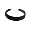 Diadema transfronteriza de Amazon, franela negra, diadema Cielo Estrellado, top alto de Calavera, diadema para lavar la cara y presionar el cabello, venta al por mayor