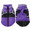 Ropa Nueva para Perros para Otoño e Invierno, Chaquetas Engrosadas de Tracción para Exteriores, Ropa Cálida Reflectante, Ropa Protectora para Mascotas