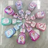 Venta al por mayor transfronteriza de Mochilas Escolares con Estampado de Flores de Dibujos Animados para Estudiantes de Primaria de Grados 1-6, Juego de Tres Piezas de Mochilas Infantiles