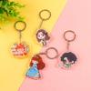 Chaveiro de acrílico personalizado, animação de desenho animado, faça você mesmo, pingente criativo, jogo, suporte periférico, decoração, logotipo personalizado