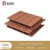 Venda Direta de Fábrica Painéis de Parede de Madeira Plástica Planos Vazados Ecológicos Painéis de Decoração de Parede Externa Painéis de Parede de Madeira Plástica Hdpe Sem Emendas