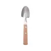 Pala con Mango de Madera Maciza Cuchara en Forma de Pala Japonesa Creativa 304 Estilo Industrial Cuchara en Forma de Pala Cuchara con Pinza de Madera Maciza Pala para Sandía Cuchara Acabado Espejo