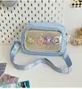 Estilo Japonés Estilo Fresco Niña Dibujo Animado Transparente Bolsa para Dolor de Cabeza de Moda Animación Bidimensional Bolso Cruzado Casual