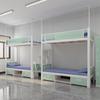 Cama de Apartamento Chongqing Cama de Dormitório para Estudantes Universitários Cama Baixa com Mesa Cama Combinada Beliche de Ferro Cama de Apartamento Individual Geminada